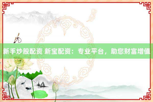 新手炒股配资 新宝配资：专业平台，助您财富增值